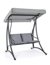 Bizzotto Dondolo da giardino 2 posti Grely Grigio