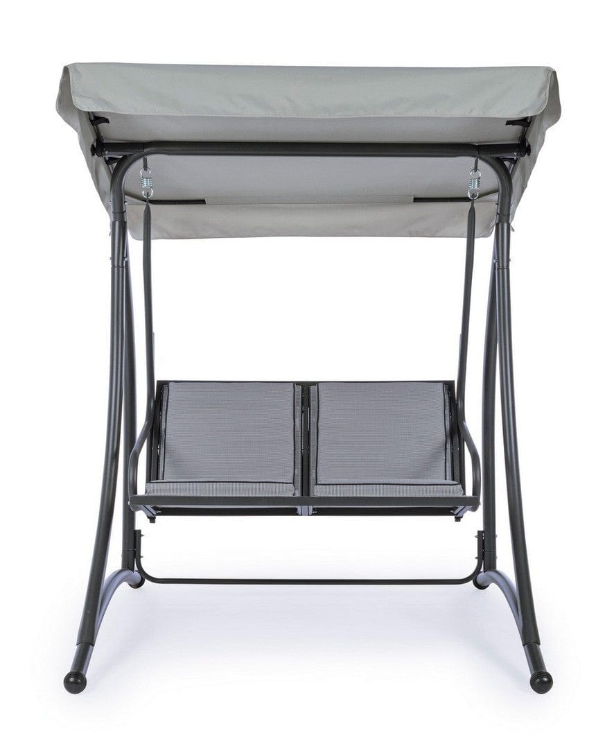 Bizzotto Dondolo da giardino 2 posti Grely Grigio