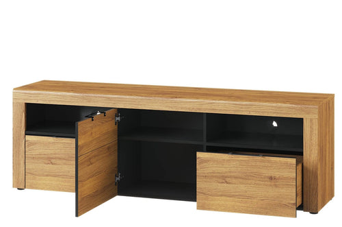 Szynaka Grande Kama 25 Rovere / Nero, L171xL40xH56 cm