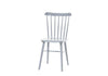 Ton Ironica Sedia in legno di faggio bianco, l44xL47,5xH84,5 cm