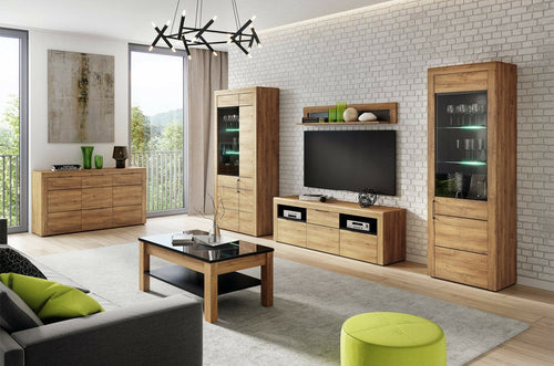 Szynaka Kama 41 Rovere / Nero, L110xL60xH46 cm