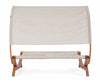 Lettino da giardino a baldacchino Noes Beige (3)