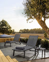 Bizzotto Lettino da giardino Cruise Antracite
