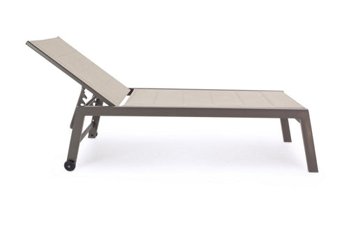 Lettino da giardino Hilde Alto Beige (1)