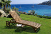 Lettino da giardino Noemi Naturale (2)