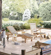 Lettino da giardino Screen Wheels Grigio (1)