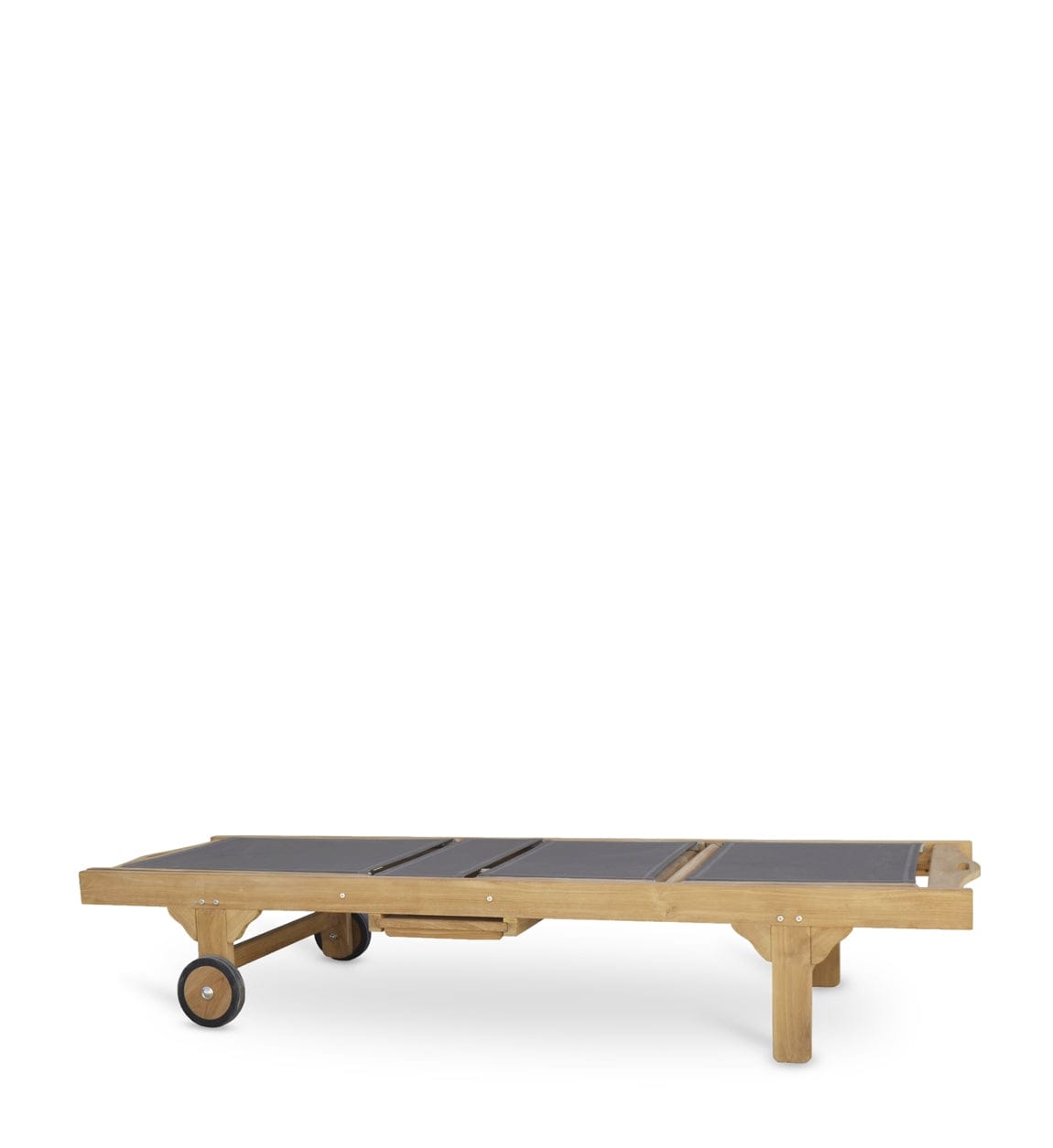 Lettino da giardino Screen Wheels Grigio (2)