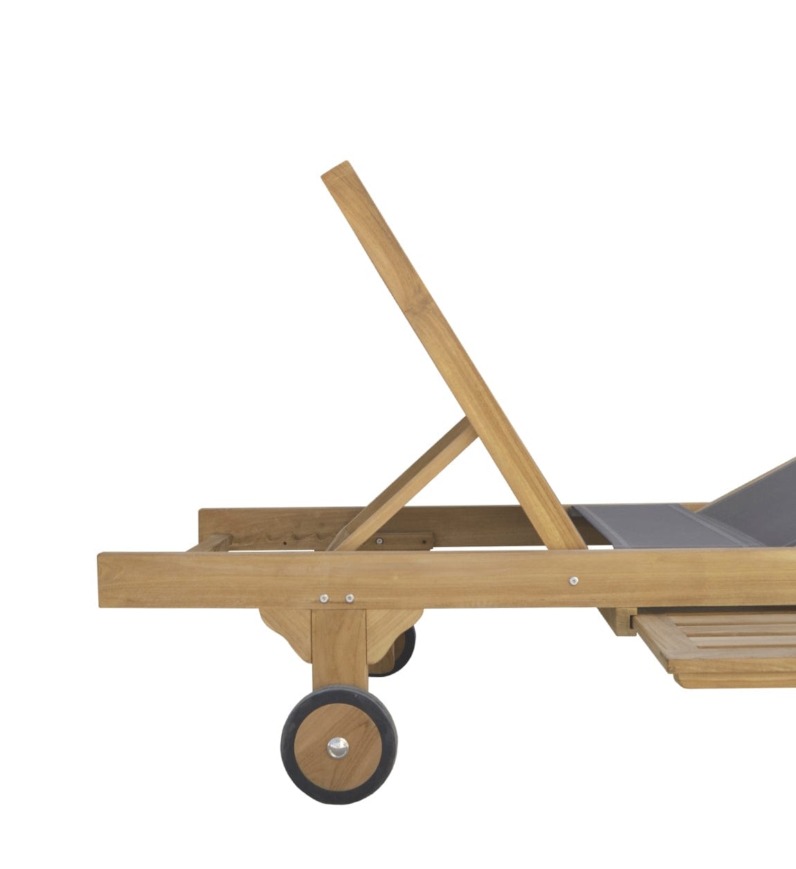 Lettino da giardino Screen Wheels Grigio (5)