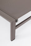 Bizzotto Lettino da giardino Skipper New Marrone