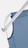 Lettino pieghevole da giardino Cross Beach Blu (4)