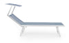 Lettino pieghevole da giardino Cross Blu (1)