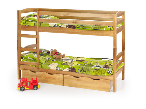 Letto a castello per bambini Samarys Pino