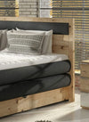 Letto Boxspring con contenitore Diorissimo Legno Grigio (2)
