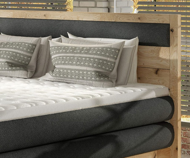 Letto Boxspring con contenitore Diorissimo Legno Grigio (3)