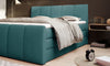 Letto Boxspring con contenitore Frescole Turchese (5)