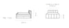 Letto Boxspring con contenitore Frescole Turchese (7)