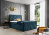 Letto Boxspring con contenitore in velluto Candys Nube (8)