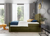 Letto Boxspring con contenitore in velluto Candys Verde (3)