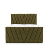 Letto Boxspring con contenitore in velluto Candys Verde (7)