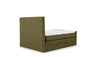 Letto Boxspring con contenitore in velluto Candys Verde (8)