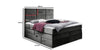 Letto Boxspring con contenitore in velluto York Antracite (12)
