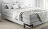 Letto Boxspring con contenitore Kanole Grigio (2)