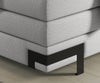 Letto Boxspring con contenitore Kanole Grigio (4)