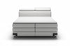 Letto Boxspring con contenitore Kanole Grigio (6)