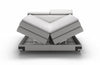 Letto Boxspring con contenitore Kanole Grigio (7)