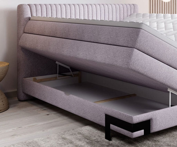 Letto Boxspring con contenitore Paliso Lilla (2)