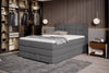 Letto Boxspring con contenitore Ritalis Grigio & WRSLPL-PAT-RITA-BOXSPRING