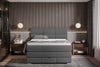 Letto Boxspring con contenitore Ritalis Grigio (2)