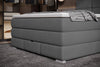 Letto Boxspring con contenitore Ritalis Grigio (5)