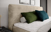 Letto Boxspring con contenitore Valentis Crema (2)