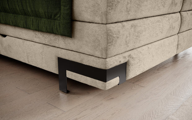 Letto Boxspring con contenitore Valentis Crema (3)