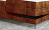 Letto Boxspring con regolabile mediante telecomando Waves Ruggine (4)