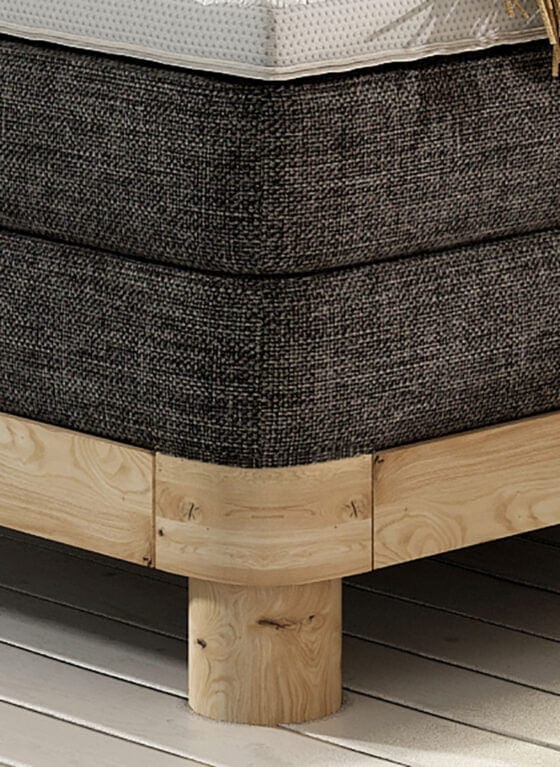 Letto Boxspring Donatello Legno Cappuccino (4)