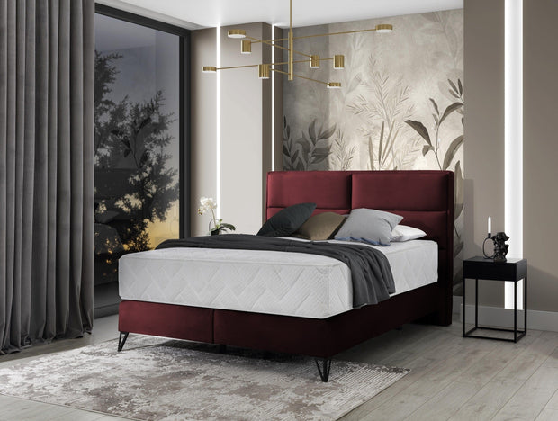 Letto Boxspring in tessuto Safro (2)