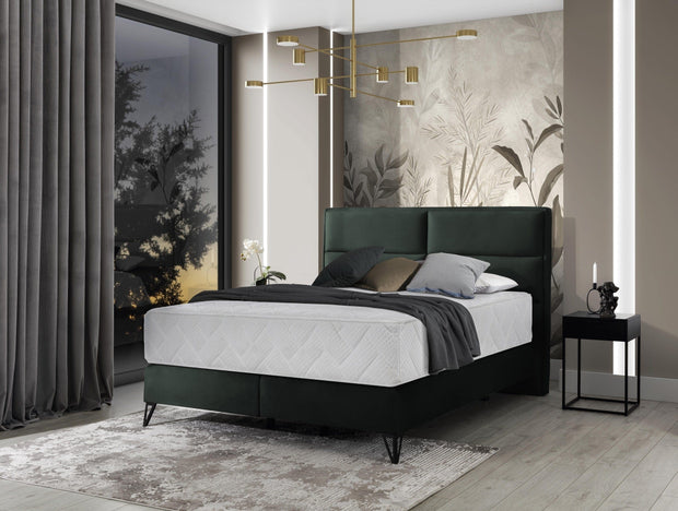 Letto Boxspring in tessuto Safro (5)
