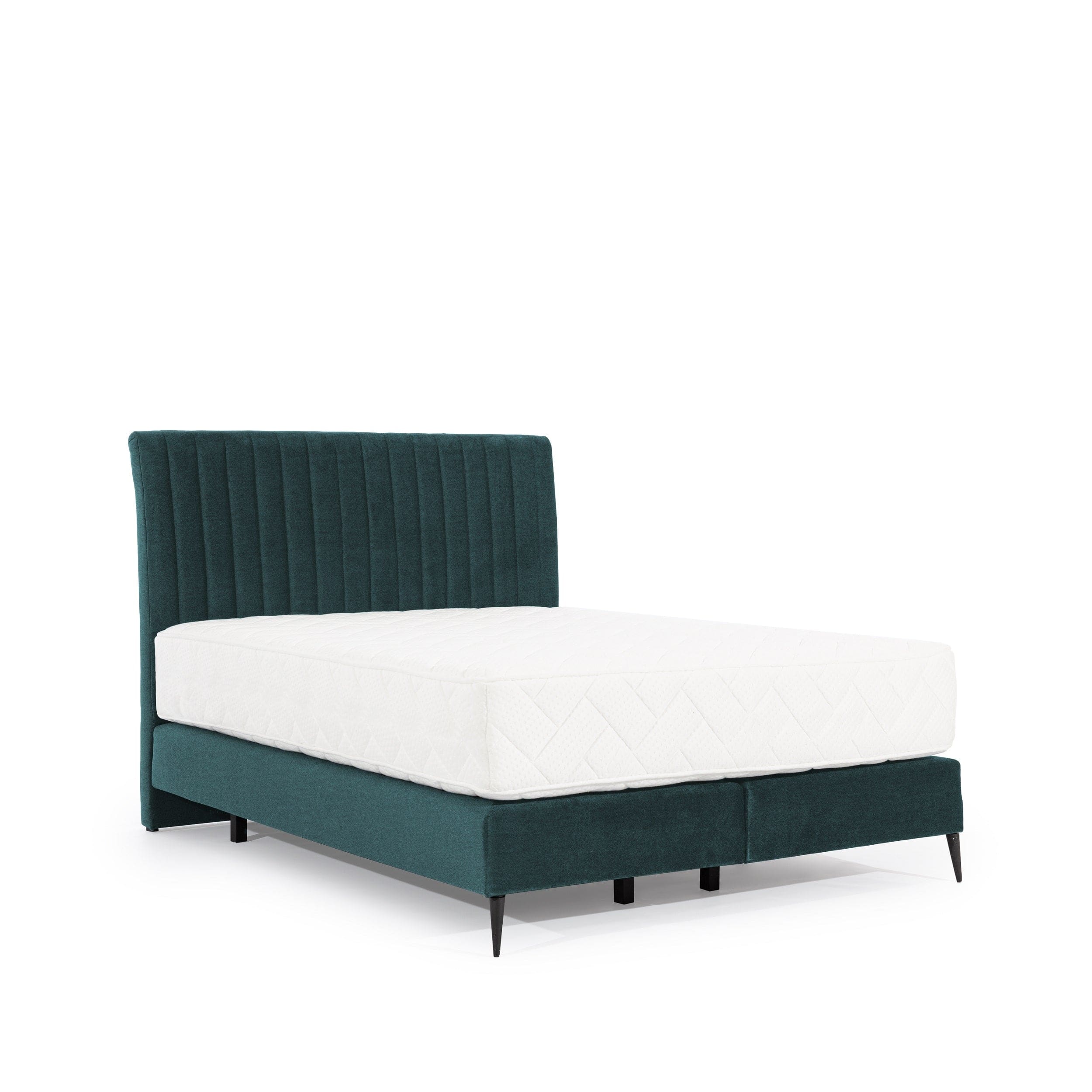Letto Boxspring in velluto Blanks Velvet (2)