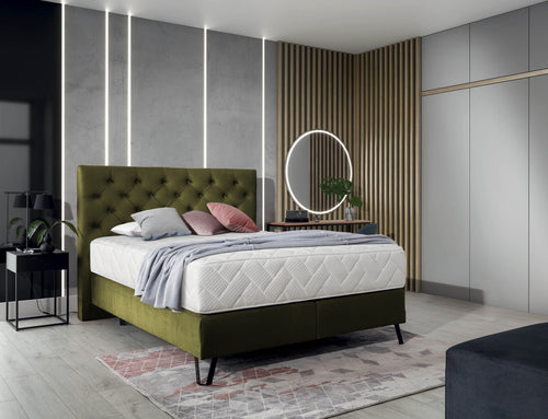Letto Boxspring in velluto Cortis Verde & ELTMPL-BED-CORTINA-BOXSPRING-NUBE-33