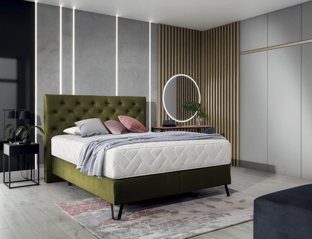 Letto Boxspring in velluto Cortis Verde & ELTMPL-BED-CORTINA-BOXSPRING-NUBE-33