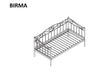 Letto da giorno Brinda Bianco (1)