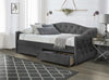Letto da giorno con cassetti Alohari Grigio (1)