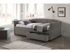 Letto da giorno con cassetti Lanton Grigio & SMP-PAT-DIVAN-LANTA-GREY