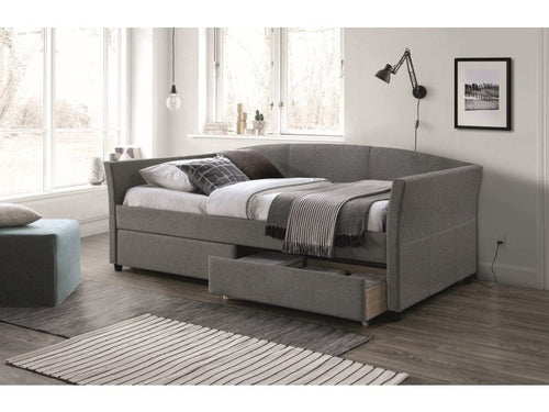 Letto da giorno con cassetti Lanton Grigio & SMP-PAT-DIVAN-LANTA-GREY