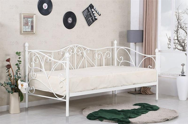 Letto da giorno in ferro Sumatera Bianco & HLMP-PAT-SUMATRA