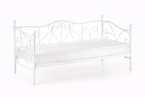 Letto da giorno in ferro Sumatera Bianco (1)