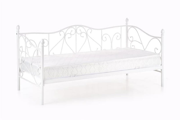 Letto da giorno in ferro Sumatera Bianco (1)