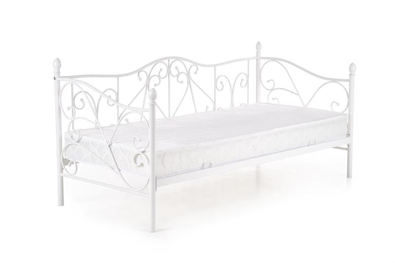 Letto da giorno in ferro Sumatera Bianco (2)